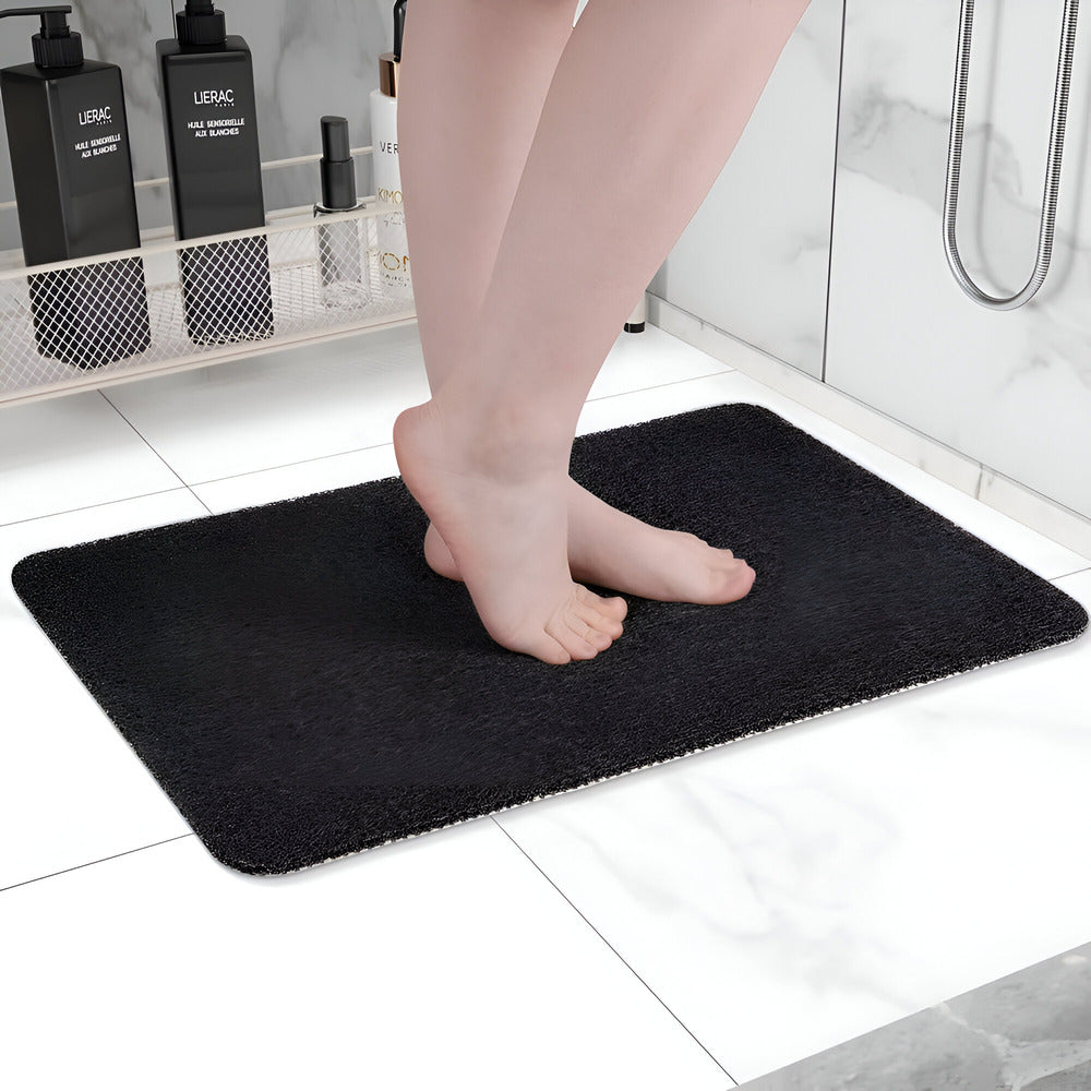 Non-Slip Shower Mat – Cushioned Bath Mat with Suction Cups