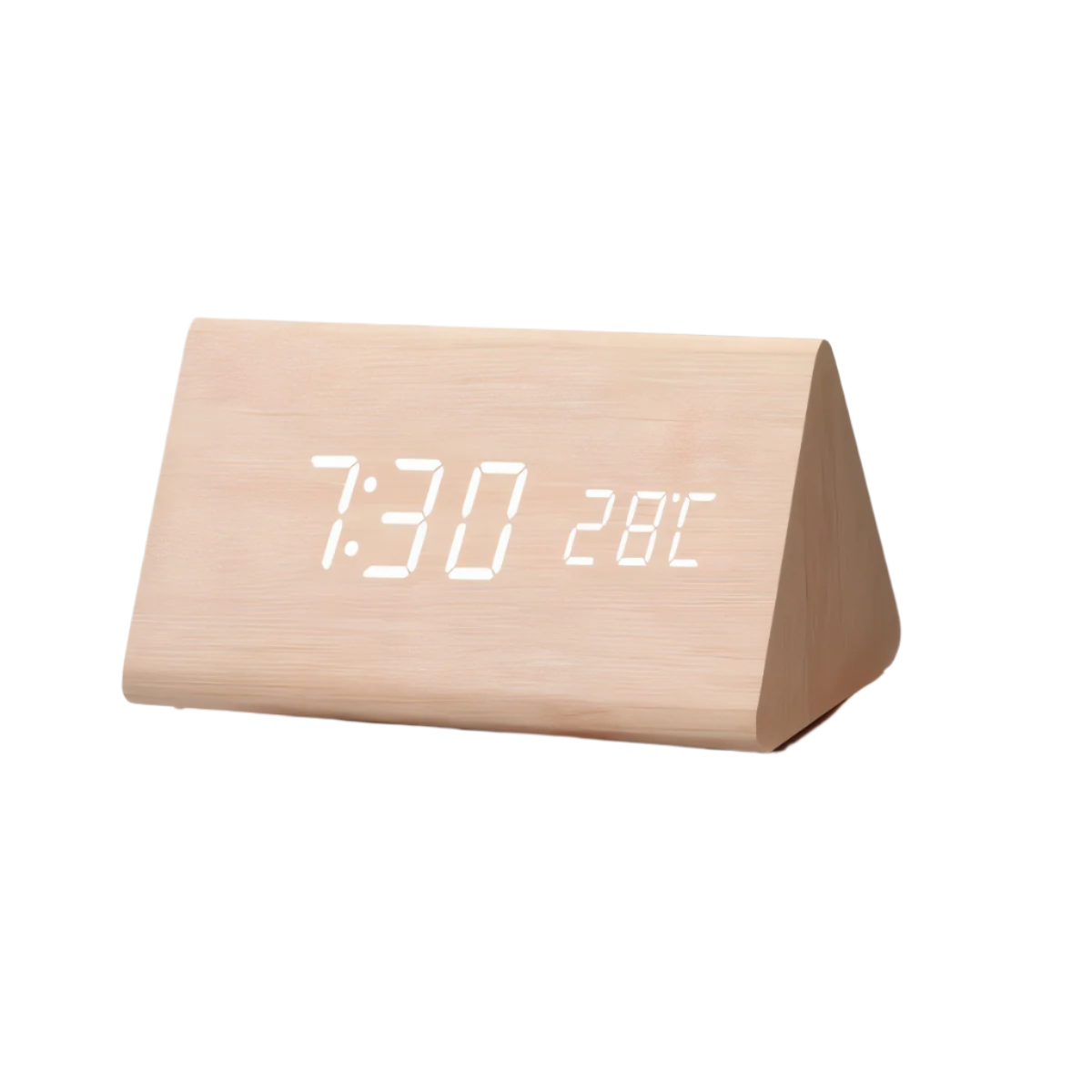 Digital LED Alarm Clock in Plastic