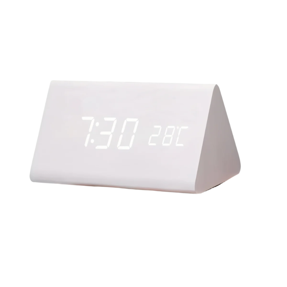 Digital LED Alarm Clock in Plastic