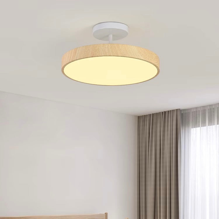 Low-Profile Circular Ceiling Light – 24W Integrated LED Luminaire