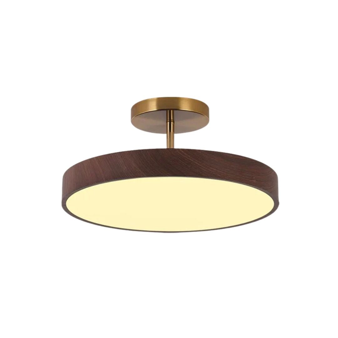 Low-Profile Circular Ceiling Light – 24W Integrated LED Luminaire