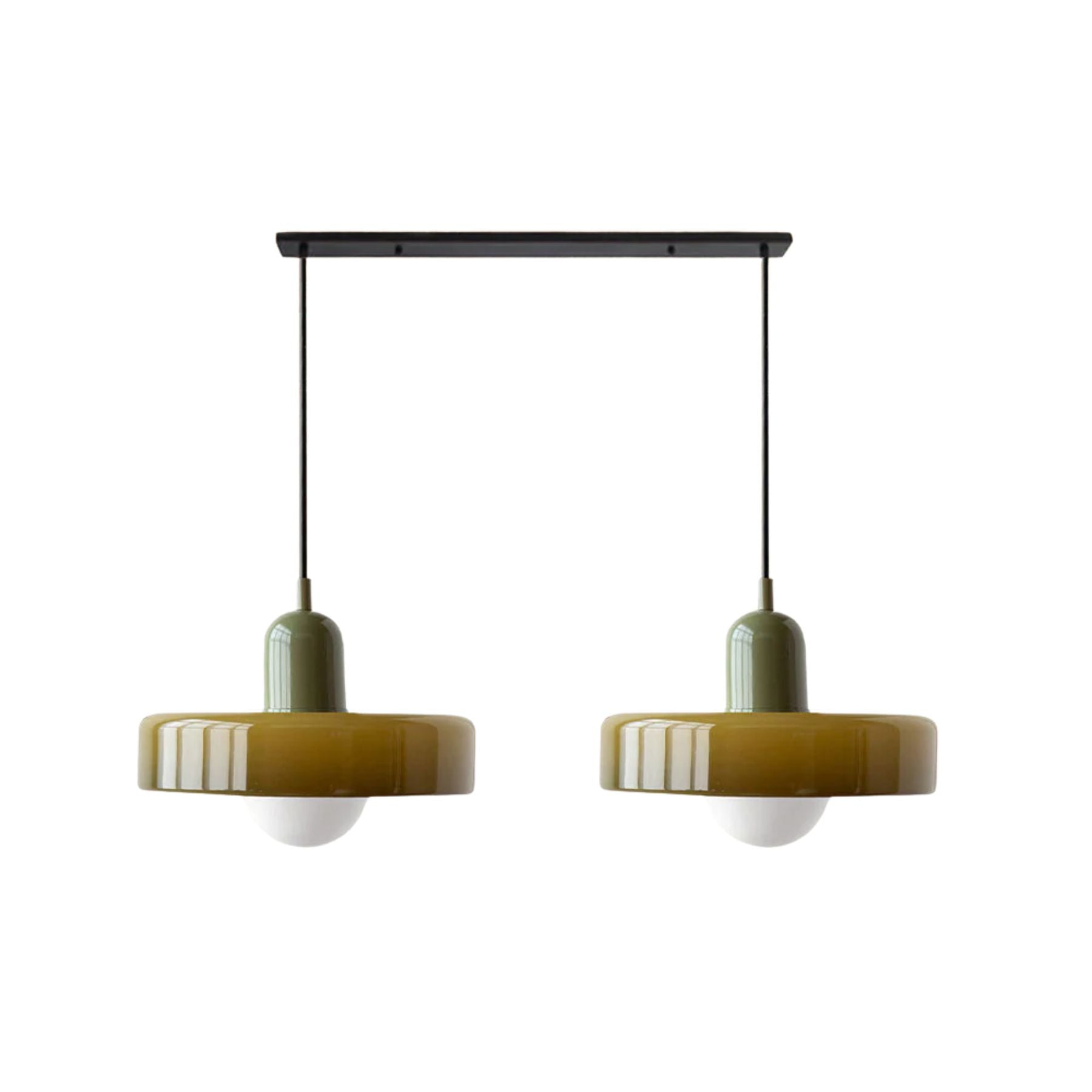 Modern 2-Light Pendant Lamp