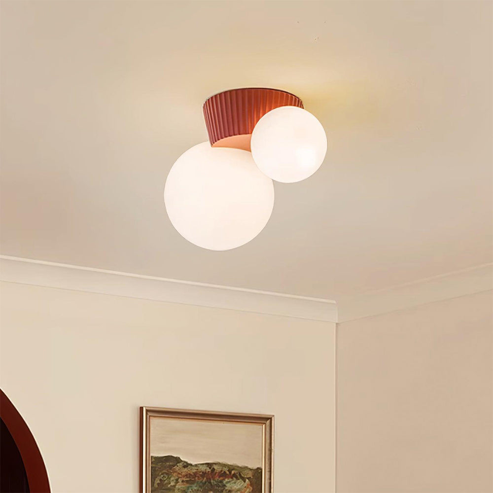 Modern Round Ceiling Light – Flush Mount LED Fixture
