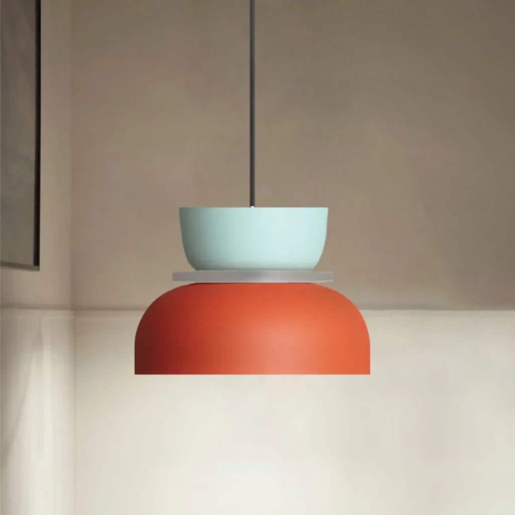 Colourfull Bowl Scandinavian Pendant Light
