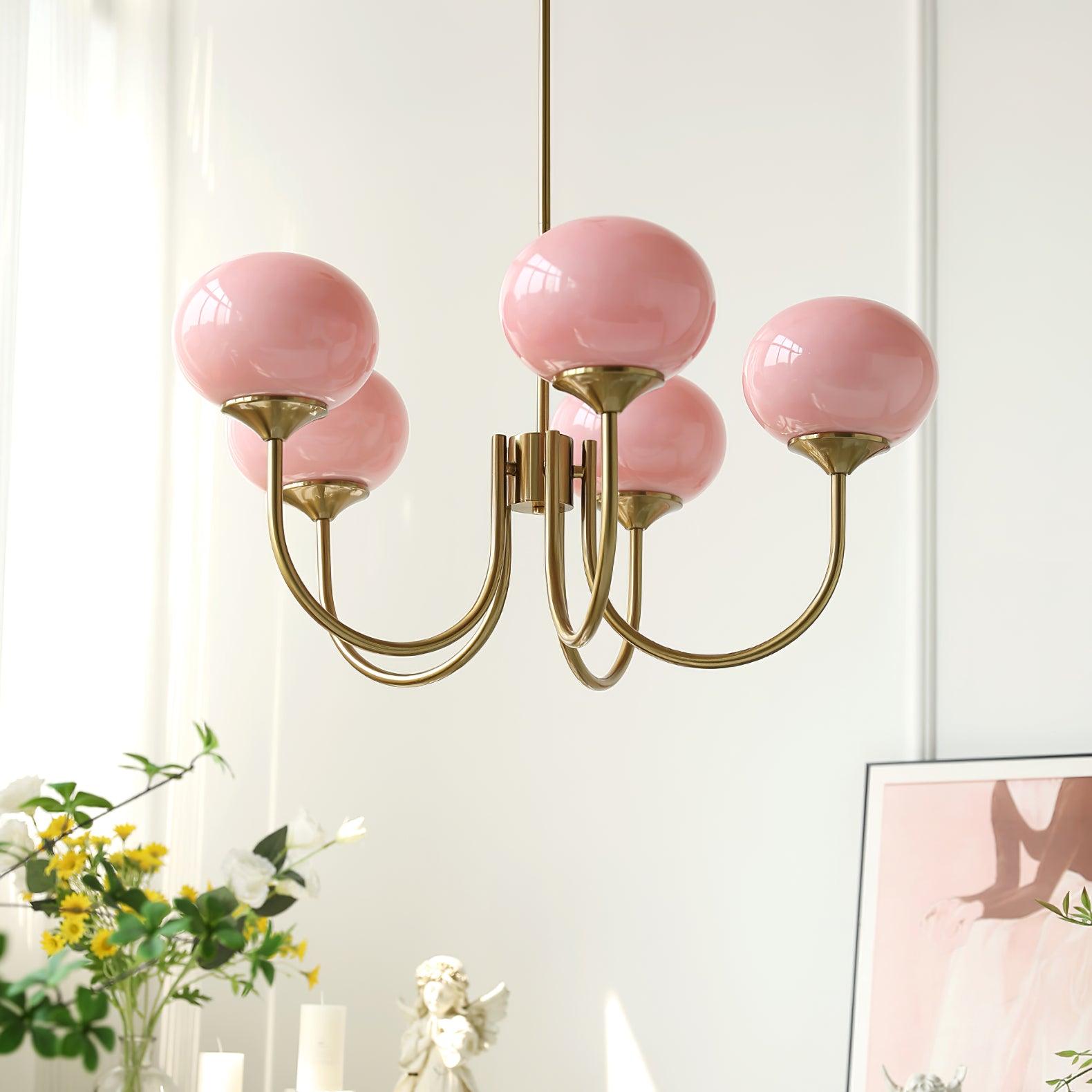 Modern Bubble Chandelier - Globe Style Hanging Light
