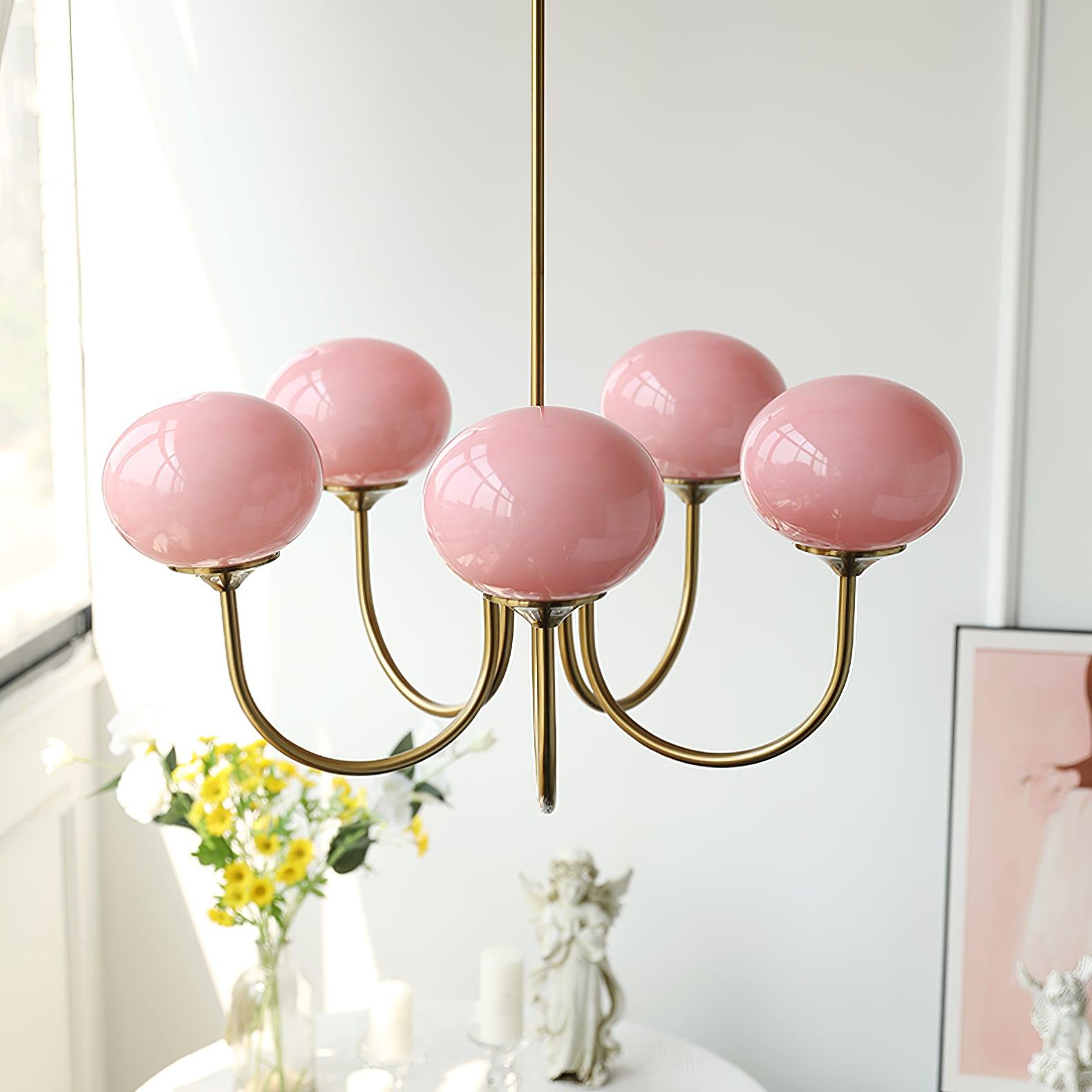 Modern Bubble Chandelier - Globe Style Hanging Light