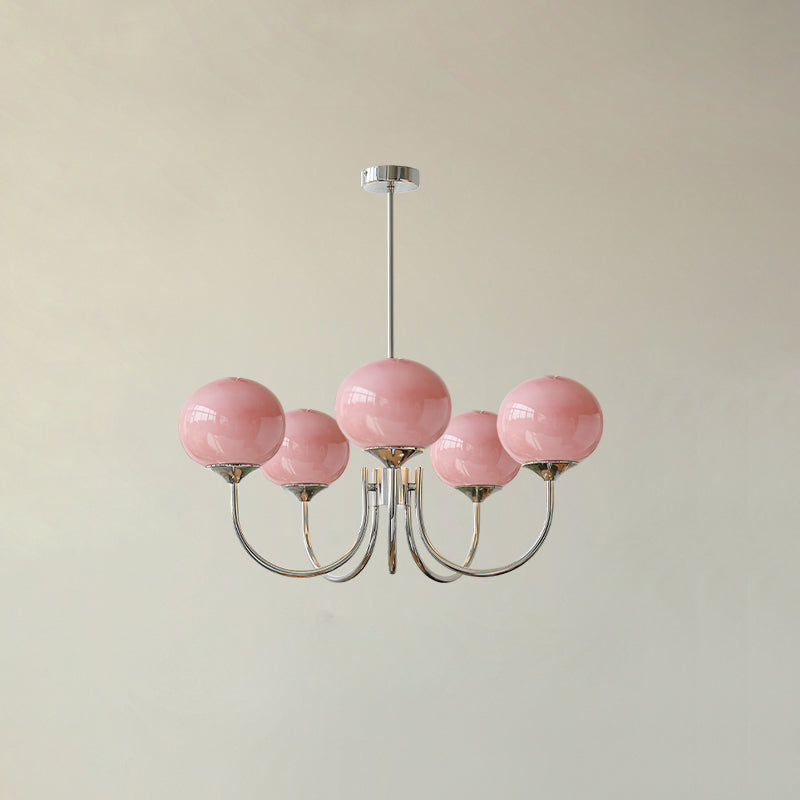 Modern Bubble Chandelier - Globe Style Hanging Light