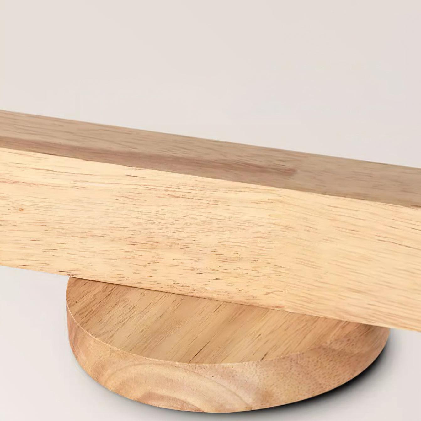 Adjustable Wooden Track Ceiling Lamp
