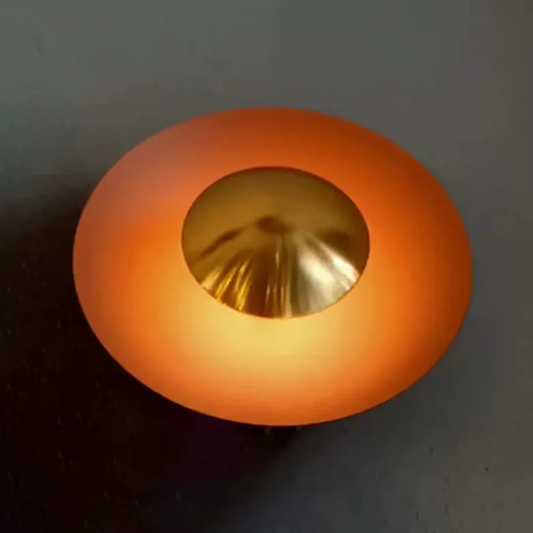 Modern Round LED Lamp Elegant Interiors