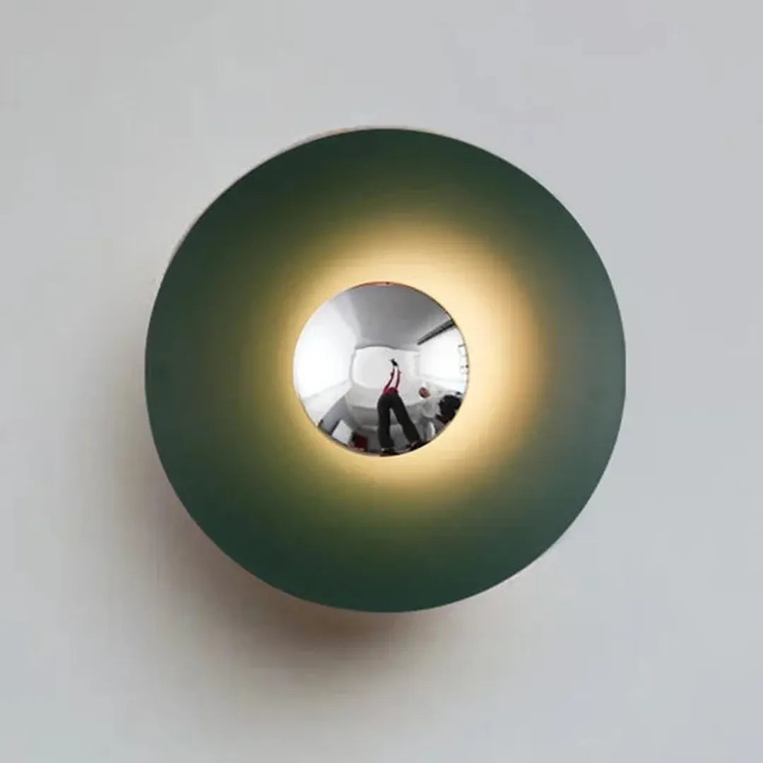 Modern Round LED Lamp Elegant Interiors