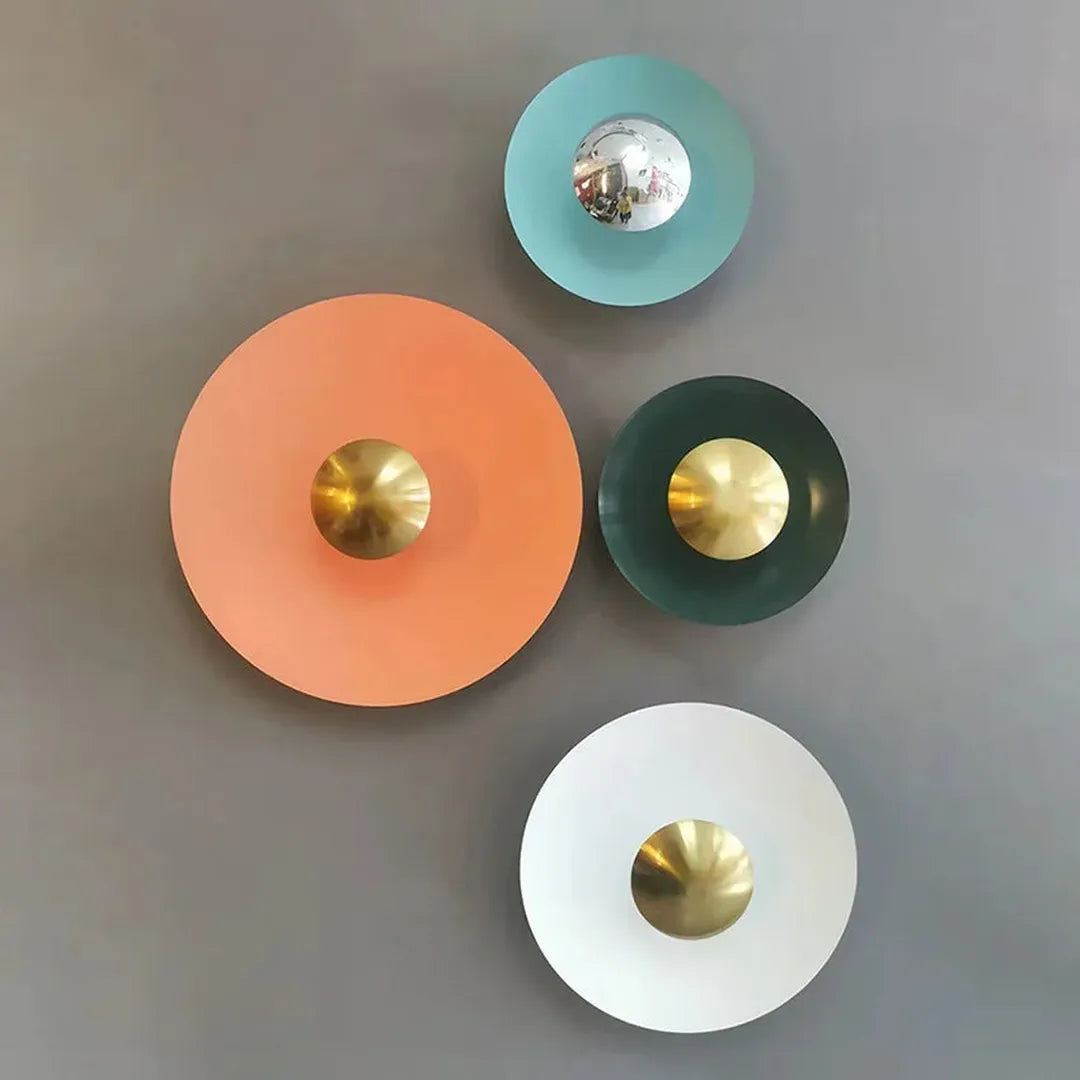 Modern Round LED Lamp Elegant Interiors