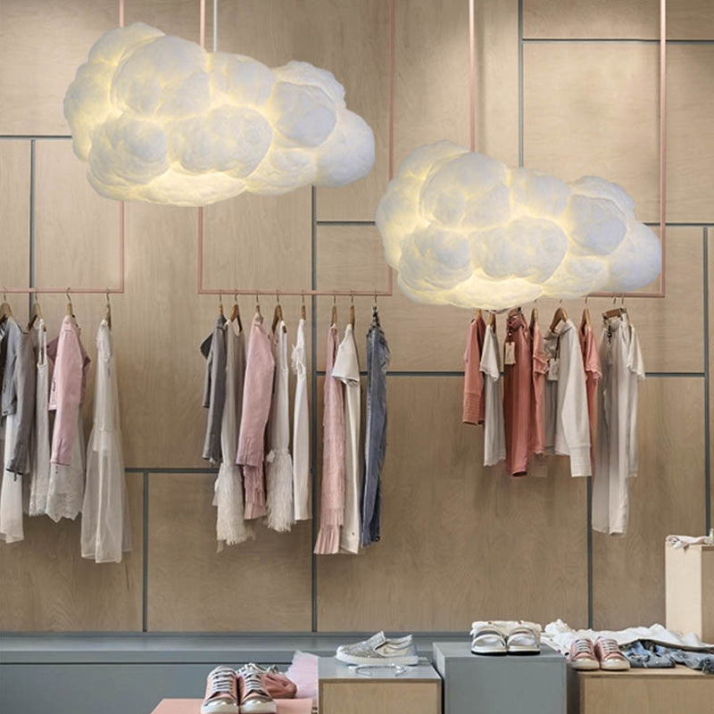 Modern Cloud Pendant Light - Glow Hanging Lamp