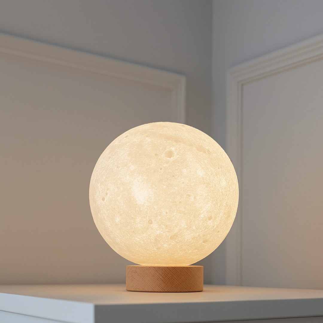 Rechargeable Lunar Lamp Touch Control