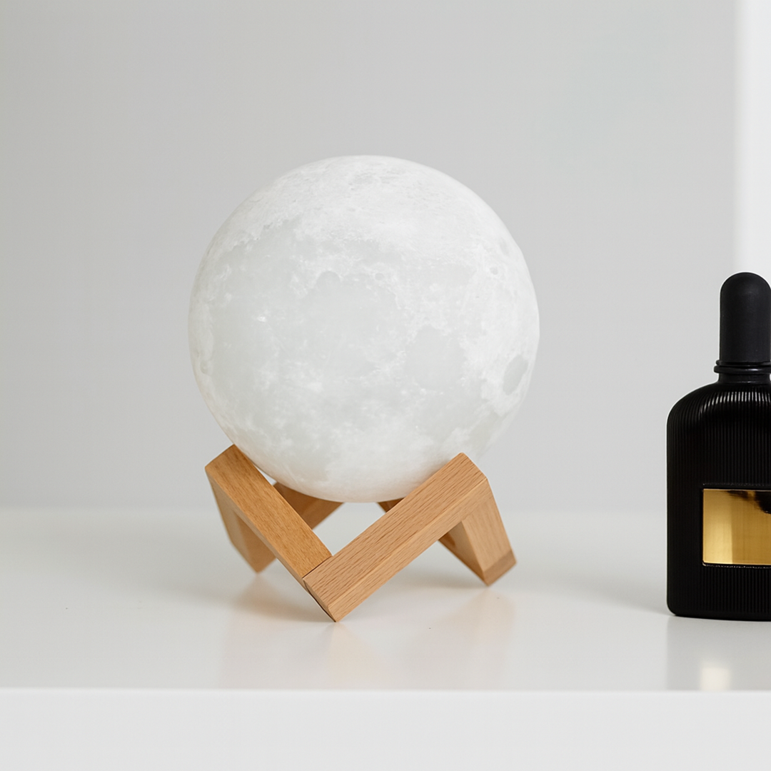Rechargeable Lunar Lamp Touch Control