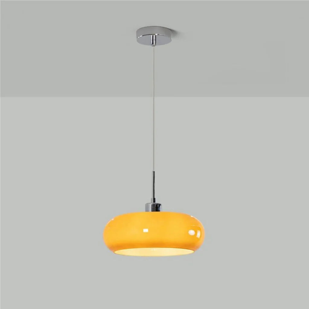 Glass Round Pendant Light