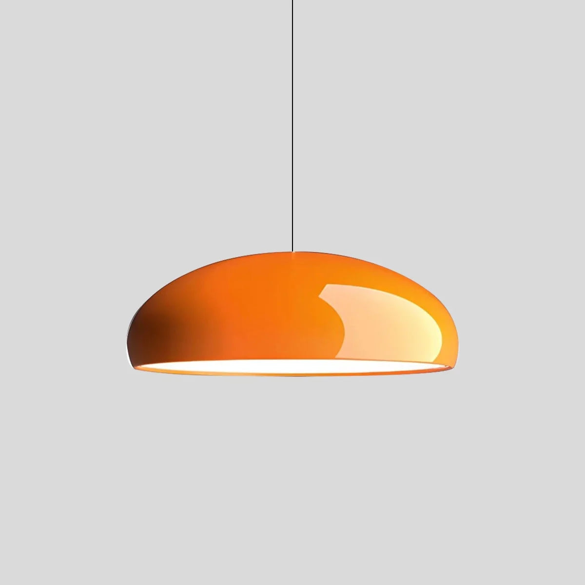 Minimalist Sleek Pendant Lamp - Contemporary Round Ceiling Light