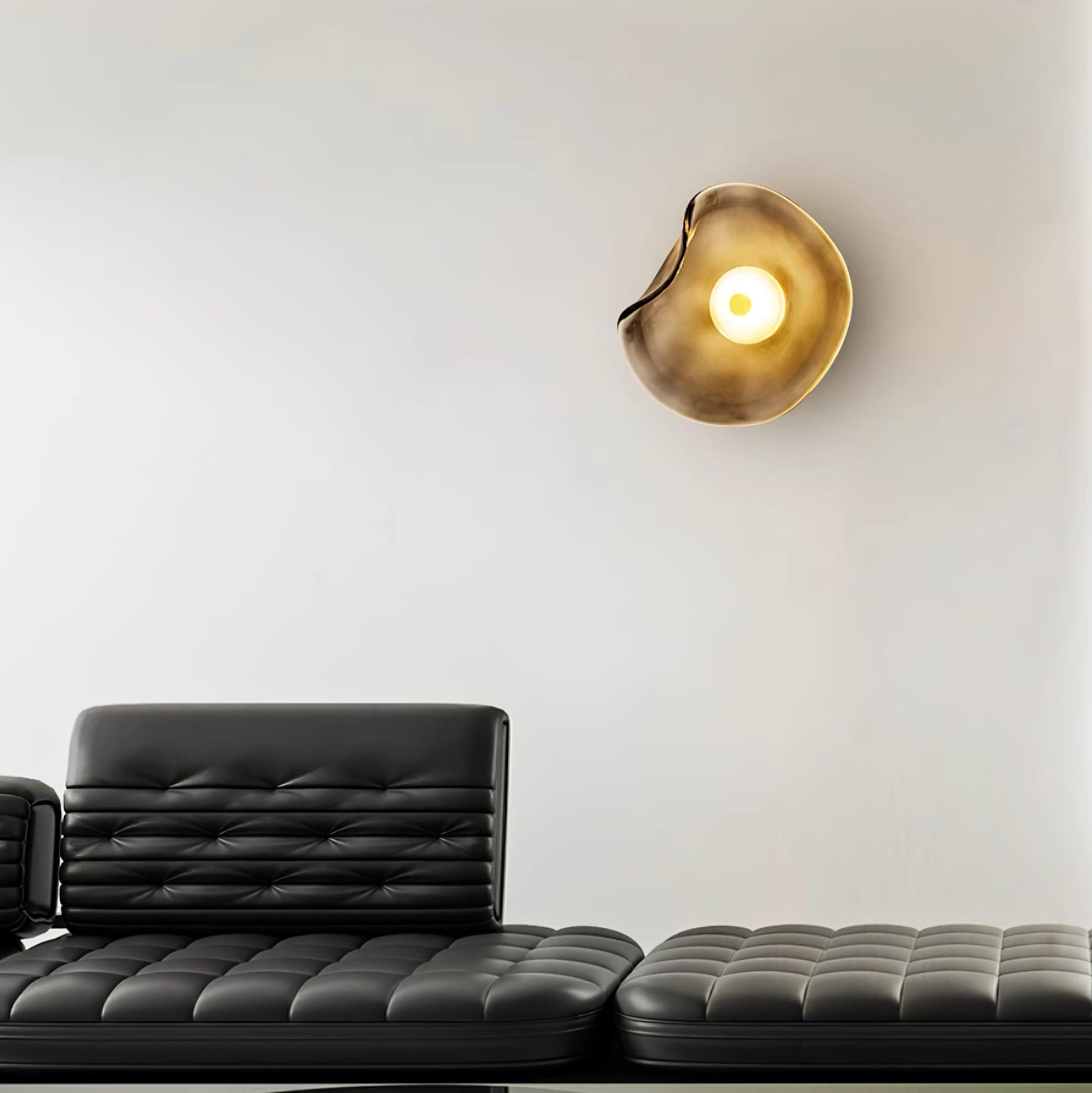 Circular LED Wall Sconce – Round Interior Wall Light