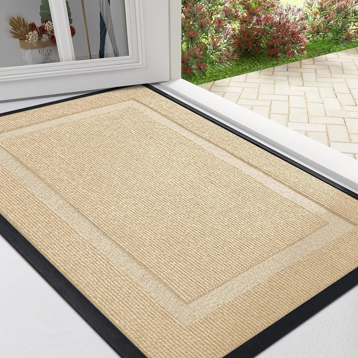 Heavy Duty Entrance Mat – Non-Slip All-Weather Doormat
