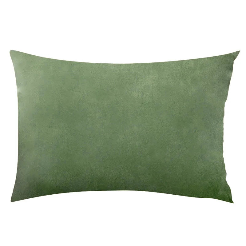 Velvet Decorative Cushion in Cheerful Sweet Colours for Sofa and Bedroom