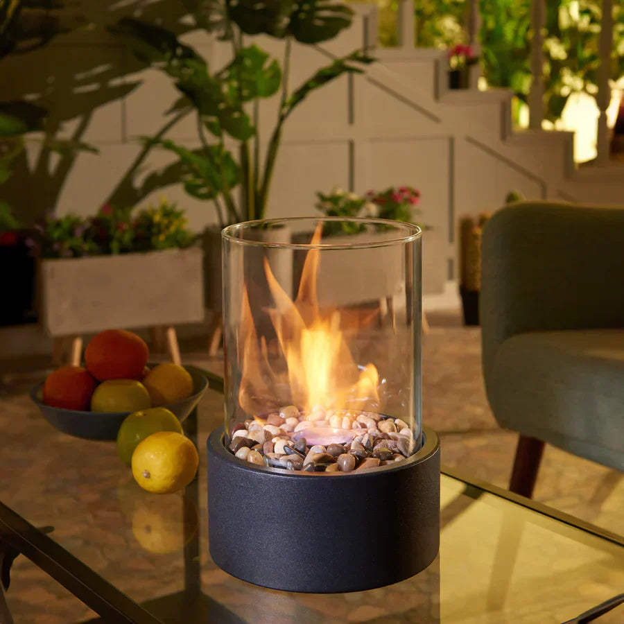 Portable Tabletop Fire Pit – Smokeless Indoor and Outdoor Fire Feature