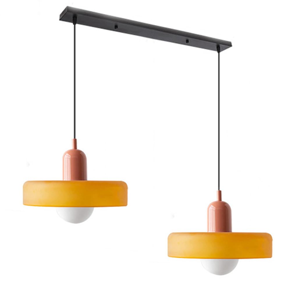 Modern 2-Light Pendant Lamp