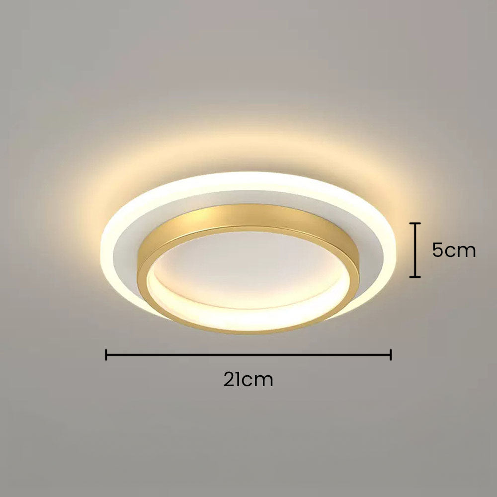 Round LED Ceiling Light - Slim Flush Mount Light