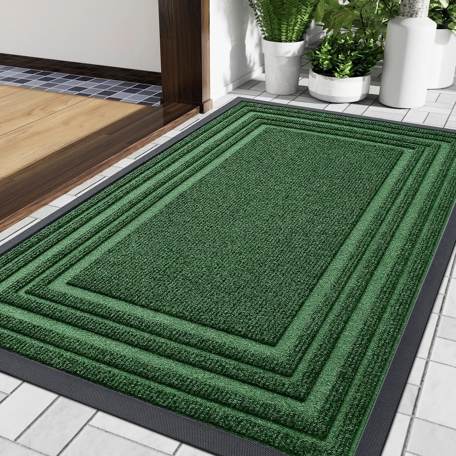 Heavy Duty Entrance Mat – Non-Slip All-Weather Doormat