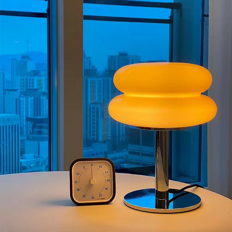 Dimmable Glass Table Lamp