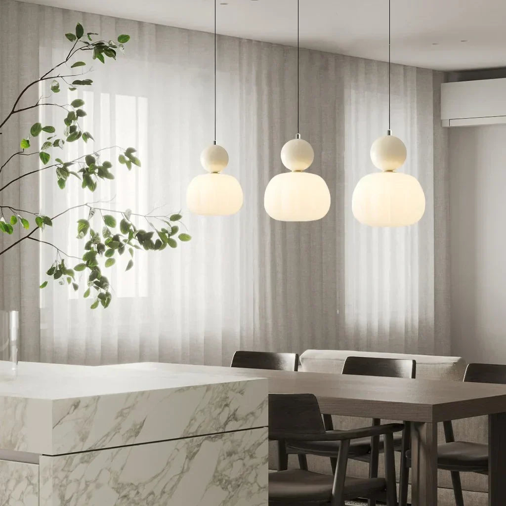 Modern Round Pendant Light – Hanging Ceiling Lamp