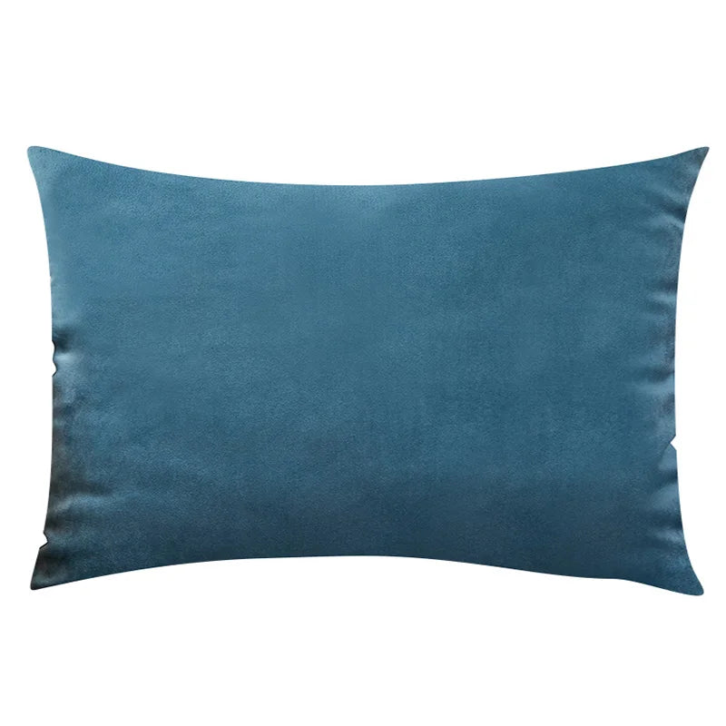 Velvet Decorative Cushion in Cheerful Sweet Colours for Sofa and Bedroom