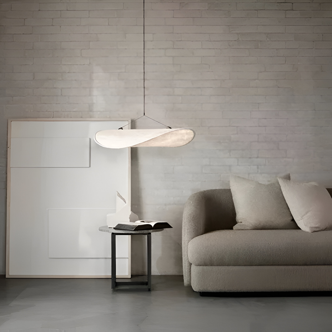 LED Fabric Pendant Lamp Modern Lighting