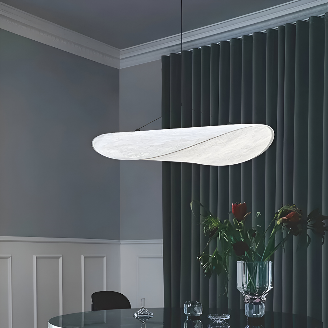 LED Fabric Pendant Lamp Modern Lighting