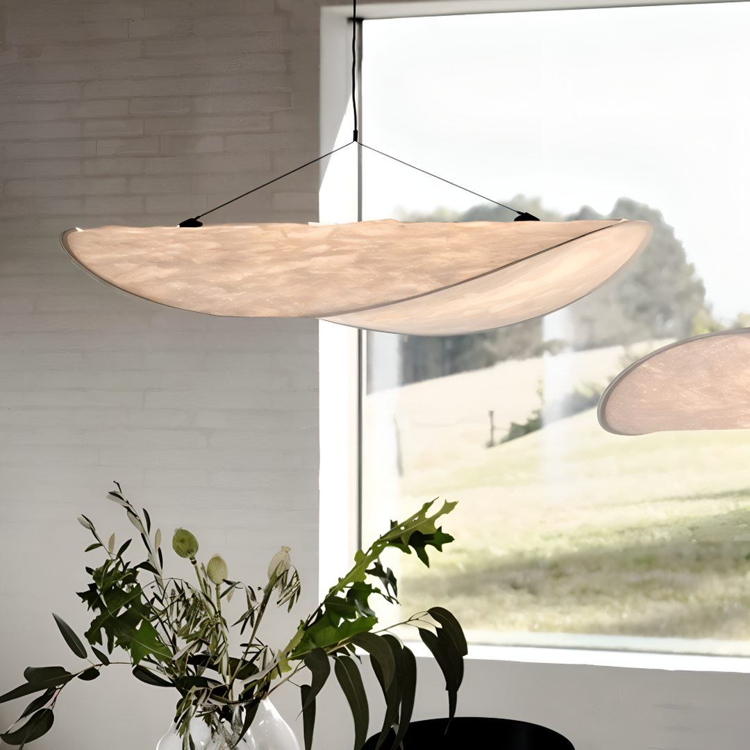 LED Fabric Pendant Lamp Modern Lighting