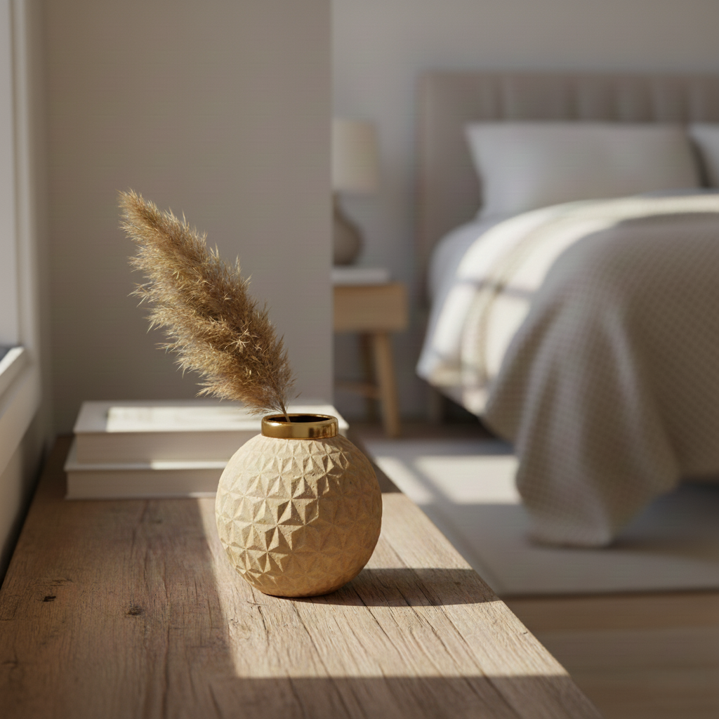 Textured Ceramic Vase