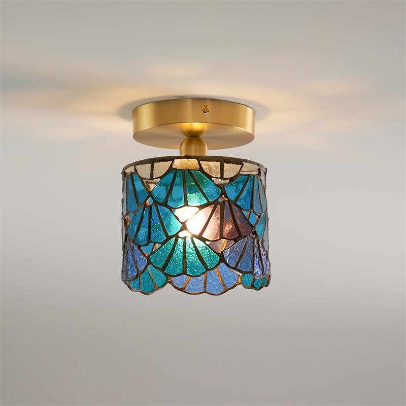 Stained Glass Ceiling Light