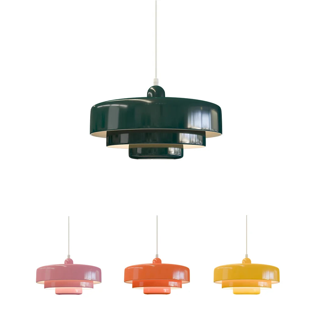 Triple Layer Disc Pendant Light