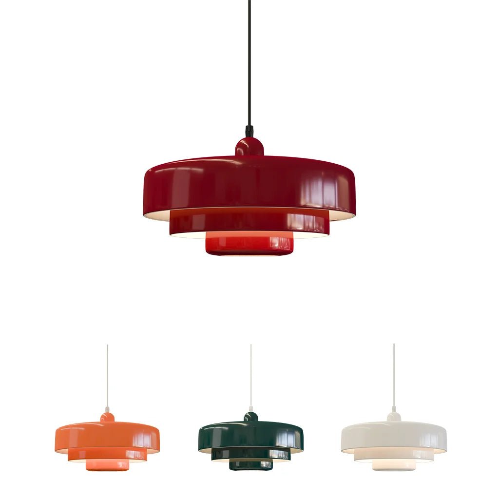 Triple Layer Disc Pendant Light