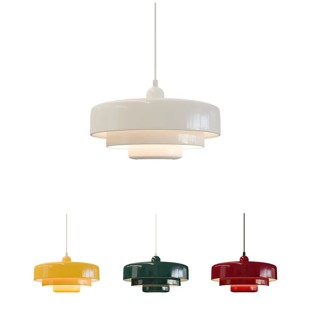 Triple Layer Disc Pendant Light