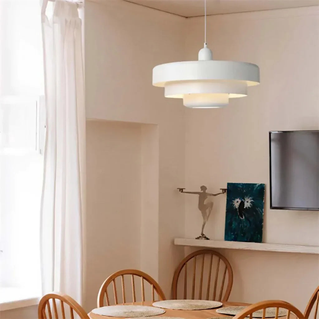 Triple Layer Disc Pendant Light