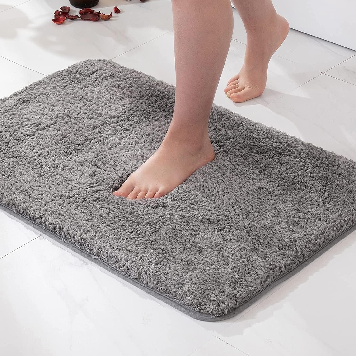 High-Absorbency Bath Mat – Non-Slip Quick-Dry Shower Rug