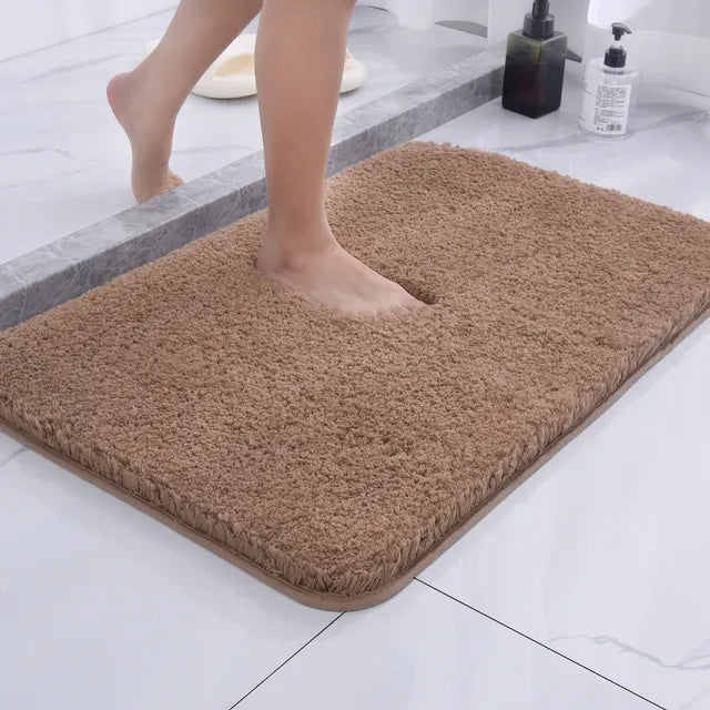High-Absorbency Bath Mat – Non-Slip Quick-Dry Shower Rug