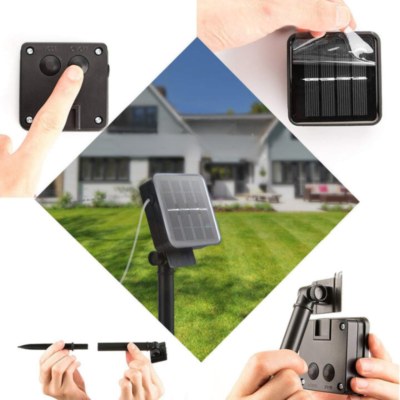 Moroccan Style Waterproof Outdoor Solar Lights