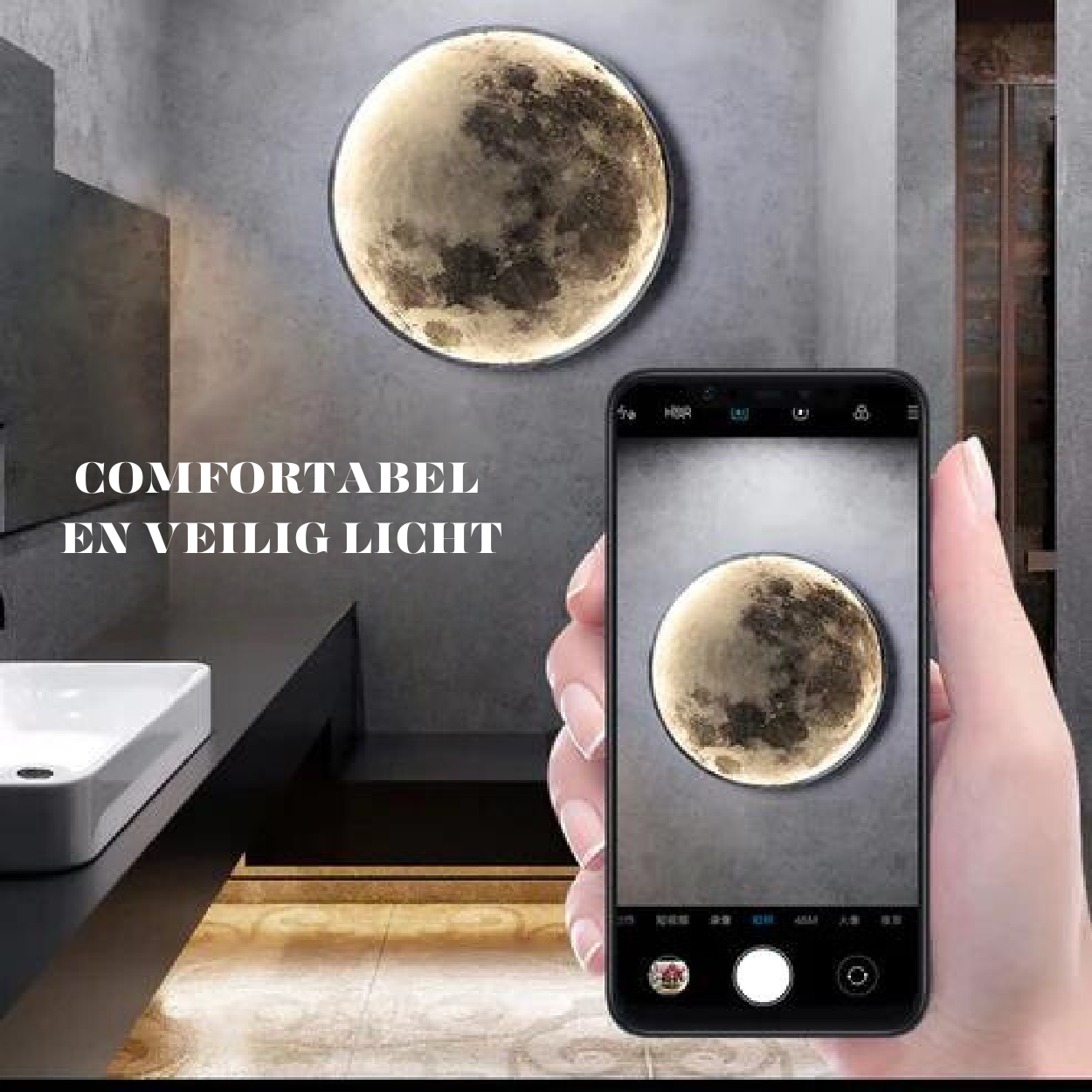 Modern Moon Wall Lamp
