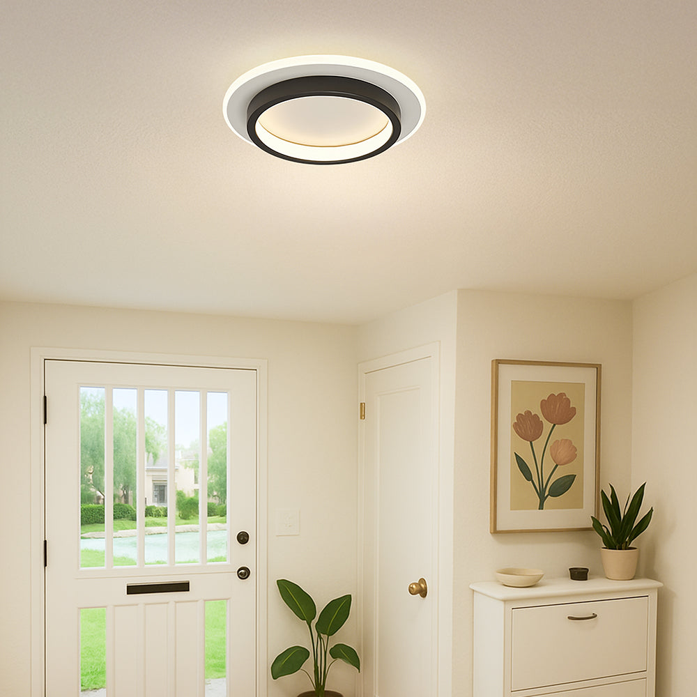 Round LED Ceiling Light - Slim Flush Mount Light
