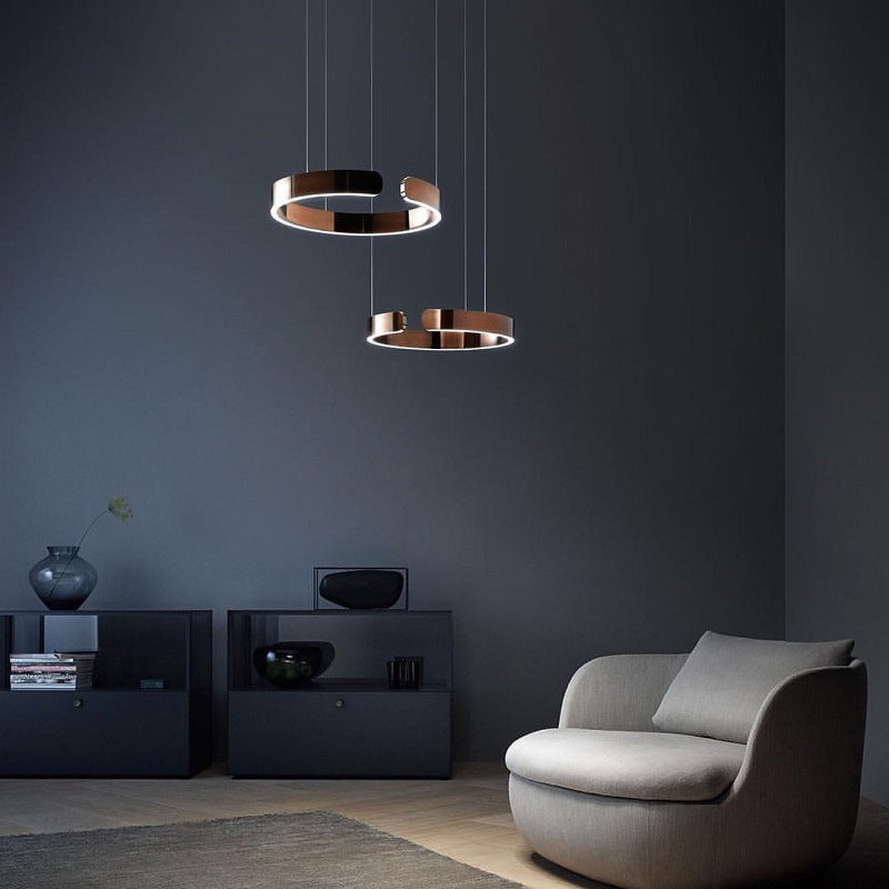 Modern Circular Pendant Light – Ring Shape Ceiling Fixture