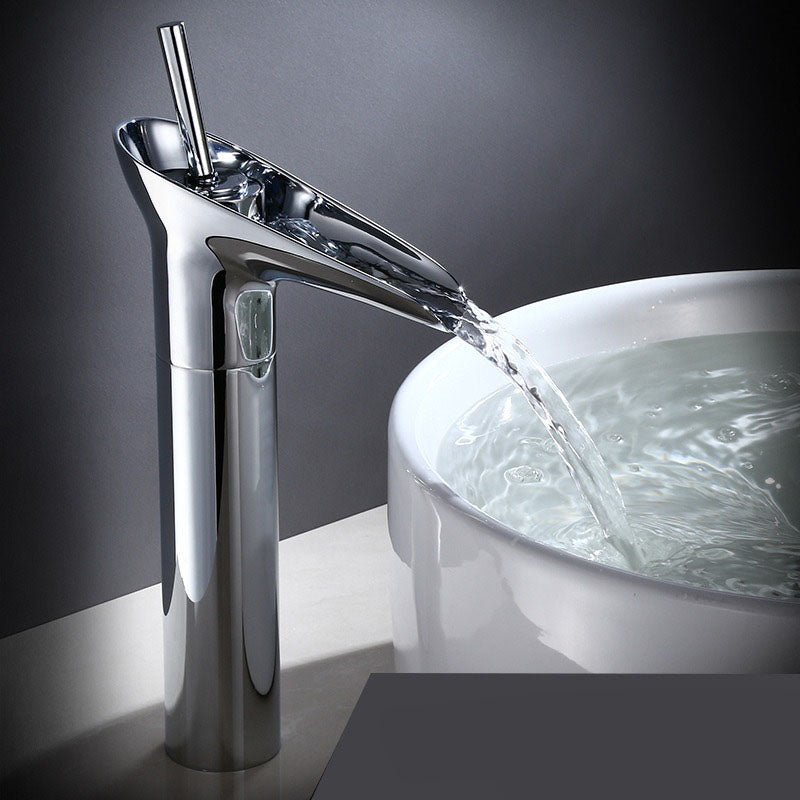 Single Lever Retro Waterfall Tap for Modern Basin