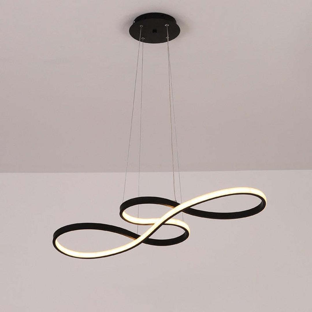 Modern LED Pendant Lamp with Musical Notes