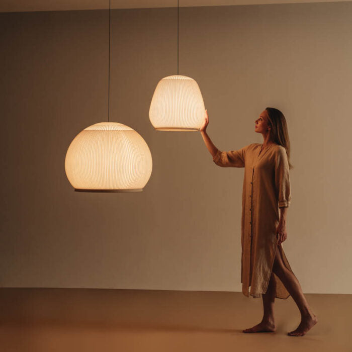 Minimalist Zen Hanging Lamp - Scandi Style Interior Pendant