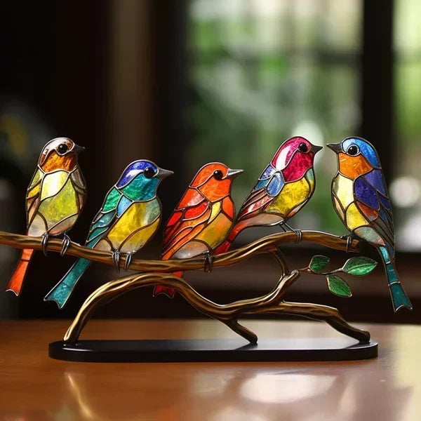 Handmade Bird Art Statue