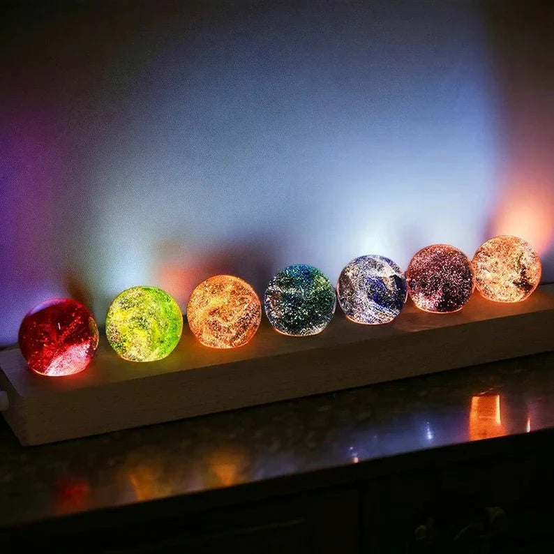 Glass LED Spheres